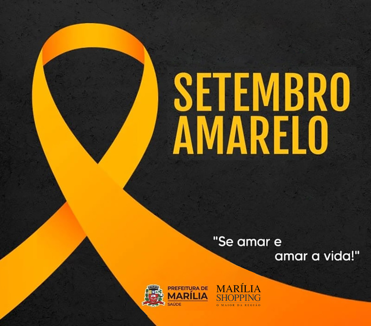 Marília Shopping recebe ação em apoio a Campanha Setembro Amarelo ...