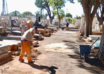 Finados: Emdurb prepara estrutura para receber 15 mil visitantes no Cemitério da Saudade