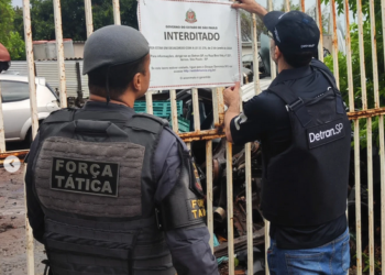 Desmanche ilegal é interditado em Marília após megaoperação de fiscalização