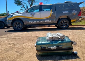 Tático ostensivo prende paraguaio com 3 kg de haxixe e estrangeiro acaba detido por tráfico internacional