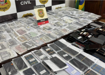 Nova etapa da Operação Big Mobile apreende 10,8 mil celulares e prende 36 receptadores em São Paulo