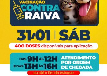 Prefeitura de Marília promoverá 1ª ação antirrábica do ano no próximo dia 31 na USF Altaneira