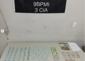 PM fecha ponto de tráfico pela segunda vez em menos de 12 horas na zona Norte de Marília