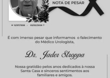 Marília perde o urologista Dr Jader Stropa, aos 87 anos