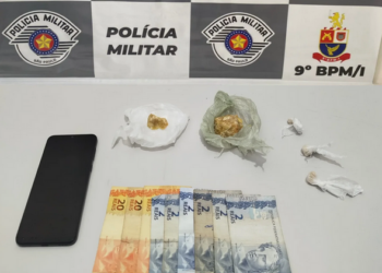 Polícia Militar prende homem por tráfico de drogas em Tupã