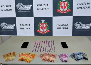 Dois homens são presos por tráfico de drogas em Pompeia