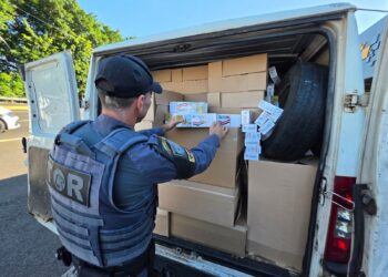 TOR apreende 45 mil maços de cigarros contrabandeados em Garça