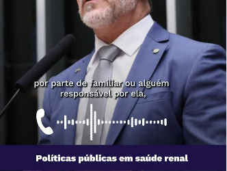 Vinicius Carvalho destaca desafios dos pacientes com doença renal crônica no Painel Eletrônico, na Rádio Câmara