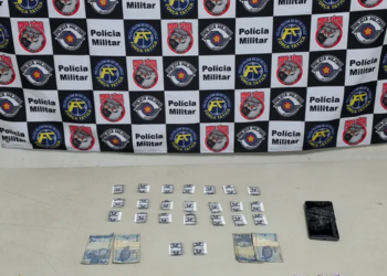 Polícia Militar prende homem por tráfico de drogas na zona Sul
