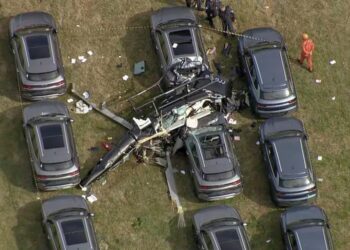 Acidente entre dois helicópteros deixa 6 mortos no Rio de Janeiro 