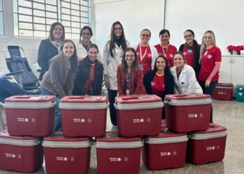 Grupo Jacto mobiliza colaboradores em campanha de doação de sangue e medula óssea para abastecer o Hemocentro de Marília 