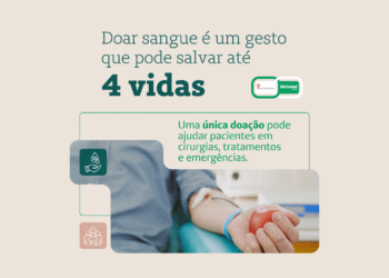Doar sangue é doar vida: um gesto simples que pode salvar até quatro pessoas