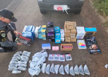 Carga de eletrônicos contrabandeados é interceptada pela Polícia Rodoviária em Ourinhos