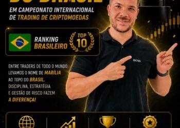 Mariliense conquista 5º lugar do Brasil em campeonato internacional de trading de criptomoedas