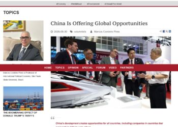 Artigo de Marcos Cordeiro Pires no China Focus destaca a China como motor de oportunidades para o mercado global