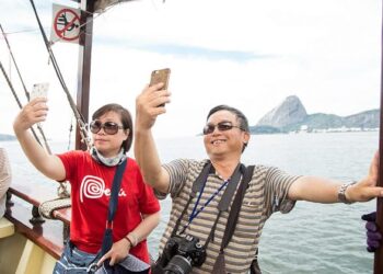 Entrada de turistas chineses no Brasil bate recorde