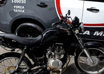Polícia Militar apreende motocicleta com motor adulterado em Marília