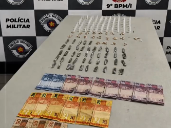 Polícia Militar prende dois homens por tráfico e associação em Marília