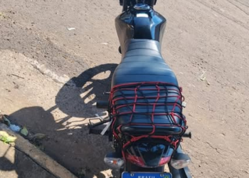 Polícia Militar recupera motocicleta furtada em ronda escolar em Marília