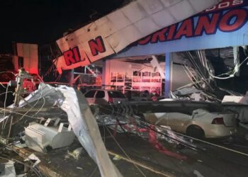 Defesa Civil confirma uma morte e cinco feridos após ciclone bomba