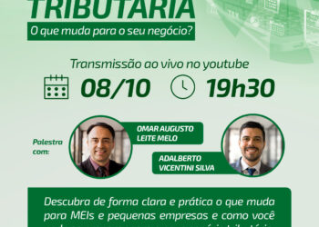 Sicredi promove live gratuita sobre os impactos da Reforma Tributária para MEIs e pequenas empresas