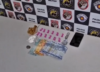 Polícia Militar prende homem por tráfico de drogas em Garça