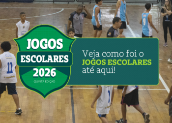 Jogos Escolares seguem com competições de basquete neste sábado e atletismo é transferido para outubro