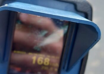 A 168 km/h em direção ao risco: PRF flagra motoristas em altíssima velocidade na rota dos romeiros na BR-116